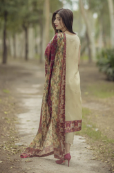 Noor By Sadia Asad - Lawn Embroidered Suit -SSB0313